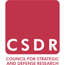 Council for Strategic and Defence Research (CDSR) logo