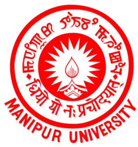 Manipur University logo