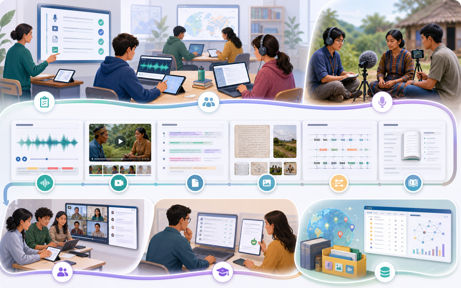 Classroom and field-methods projects